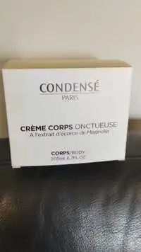 CONDENSÉ - Crème corps onctueuse 