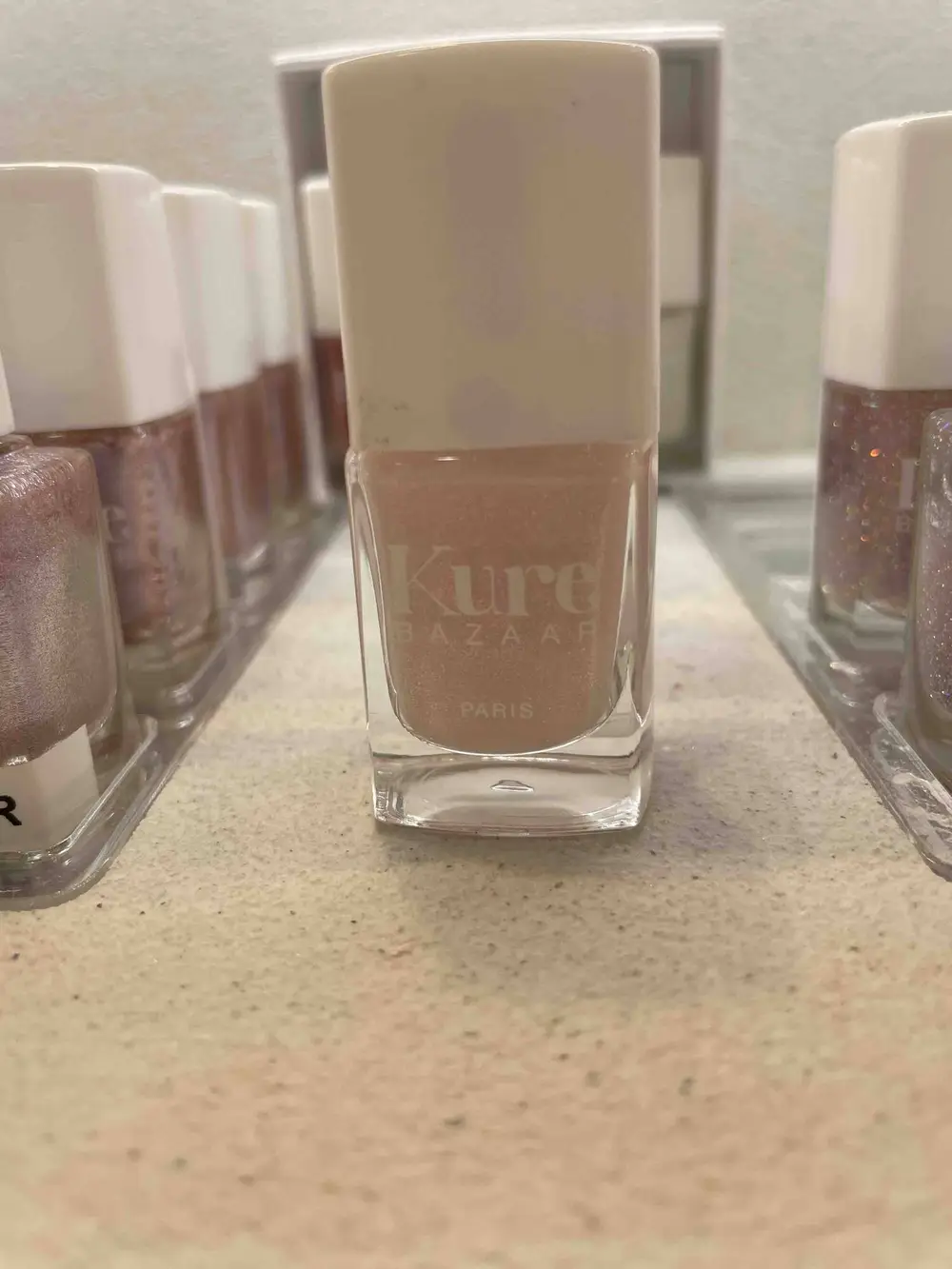 KURE BAZAAR PARIS - VERNIS A ONGLE ECOLOGIQUES- NOUVEAU ROSE NUDE