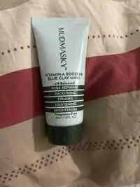MUDMASKY - Vitamin-a bosster blue clay mask
