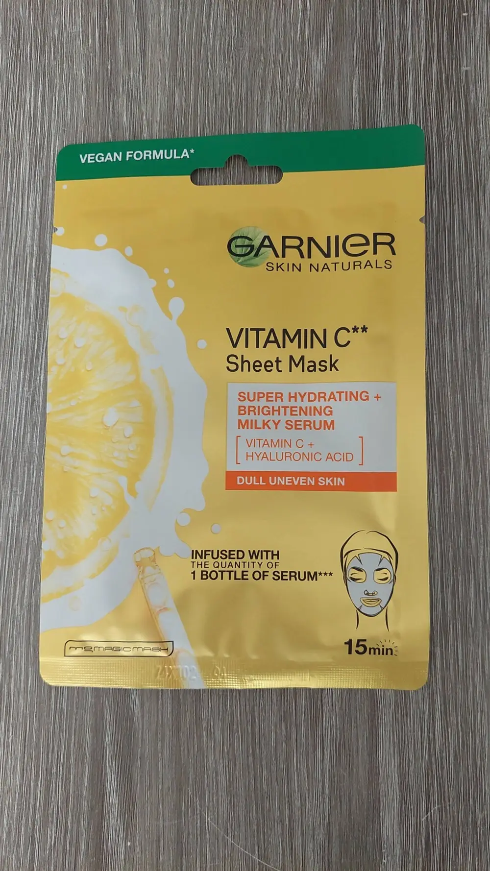 GARNIER - Vitamin C - Sheet mask