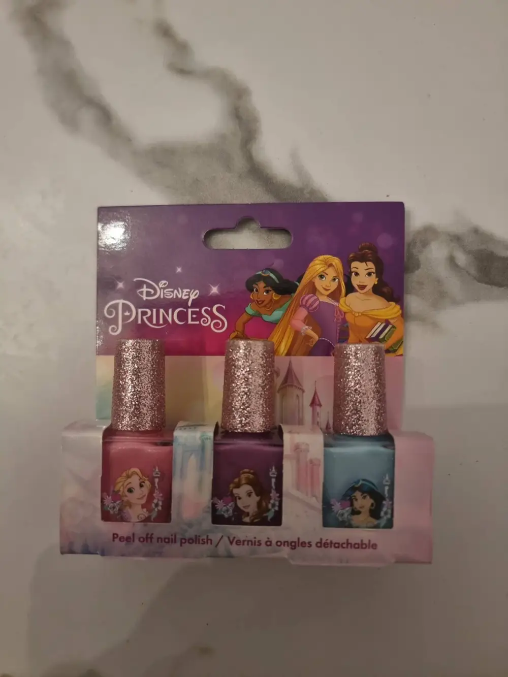 DISNEY - Princess - Vernis à ongles détachable