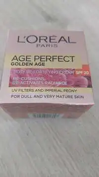 L'ORÉAL PARIS - Age perfect golden age - Rosy re-fortifying cream SPF 20