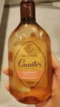 CAVAILLES - Satinante - Huile de douche argan bio