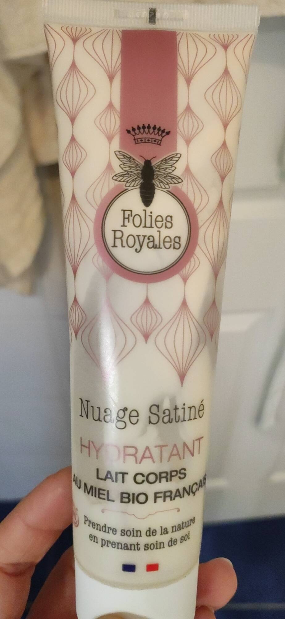 FOLIES ROYALES - Nuage satiné - Hydratant lait corps au miel