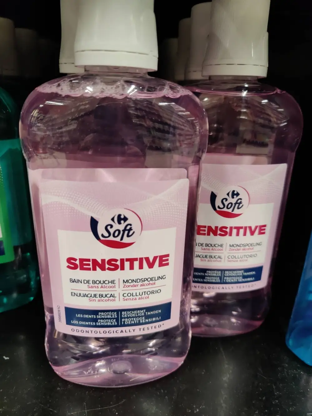 CARREFOUR - Soft - Bain de bouche sensitive 