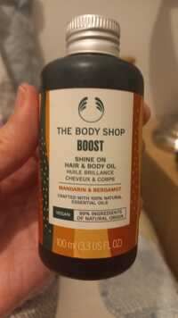THE BODY SHOP - Boost - Shine one hair & body oil madarin & bergamot