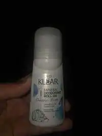 DEO KLEAR - Mineral deodorant roll on classic pure
