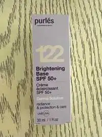 PURLES - Crème éclaircissant SPF 50+