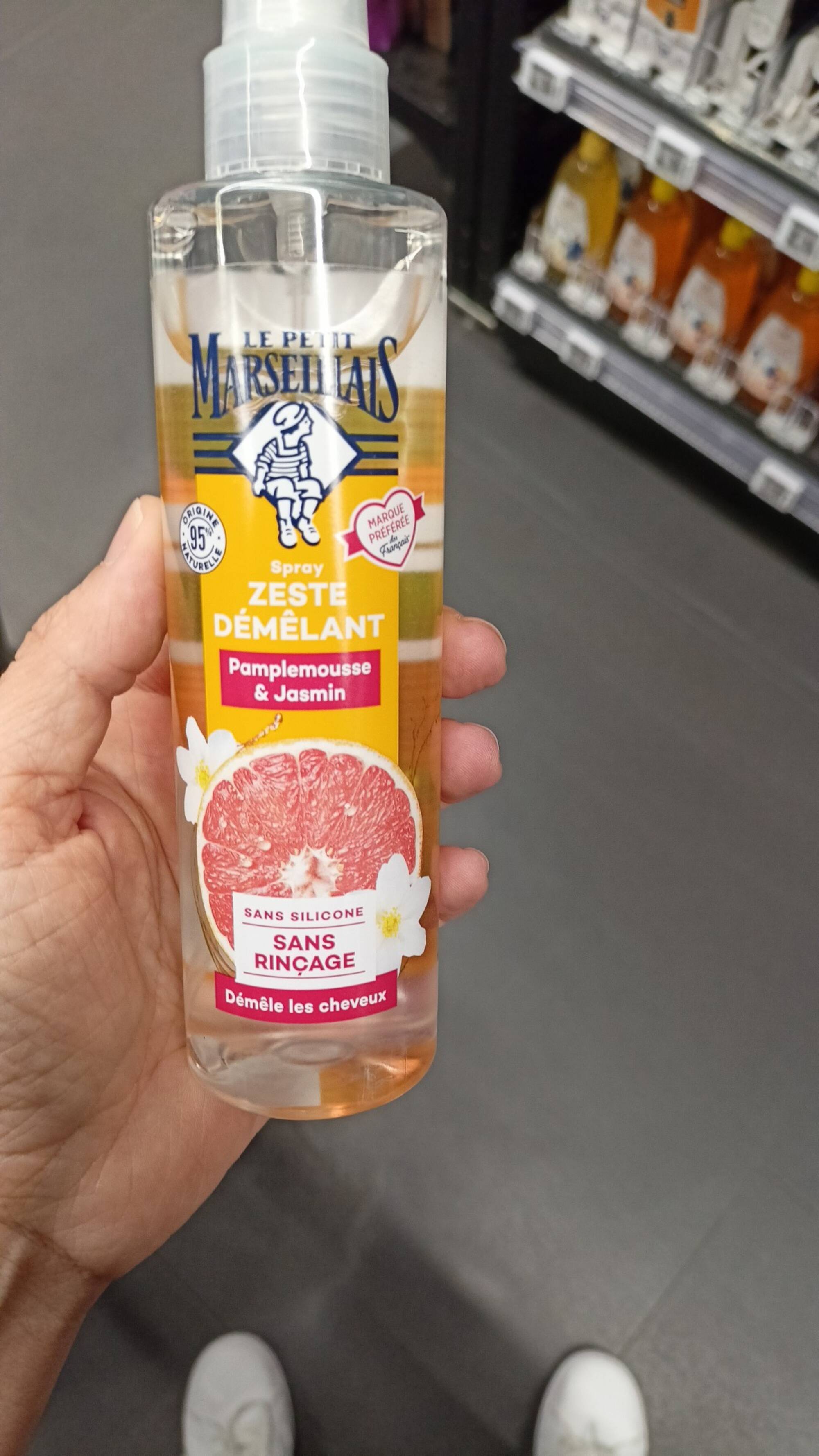 LE PETIT MARSEILLAIS - Pamplemousse & jasmin - Spray zeste démêlant