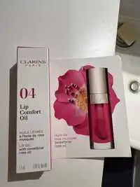 CLARINS - Huiles lèvres à l'huile de rose musquée