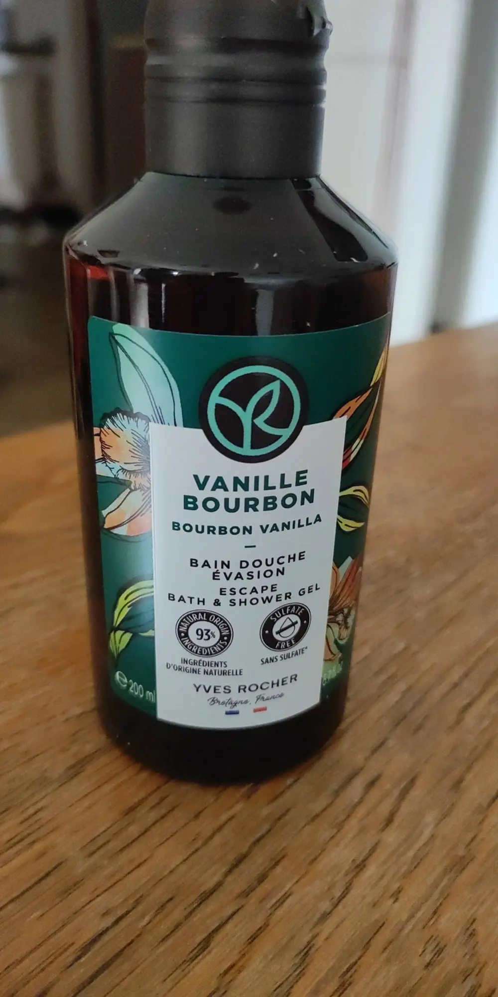 YVES ROCHER - Vanille bourbon - Bain douche évasion