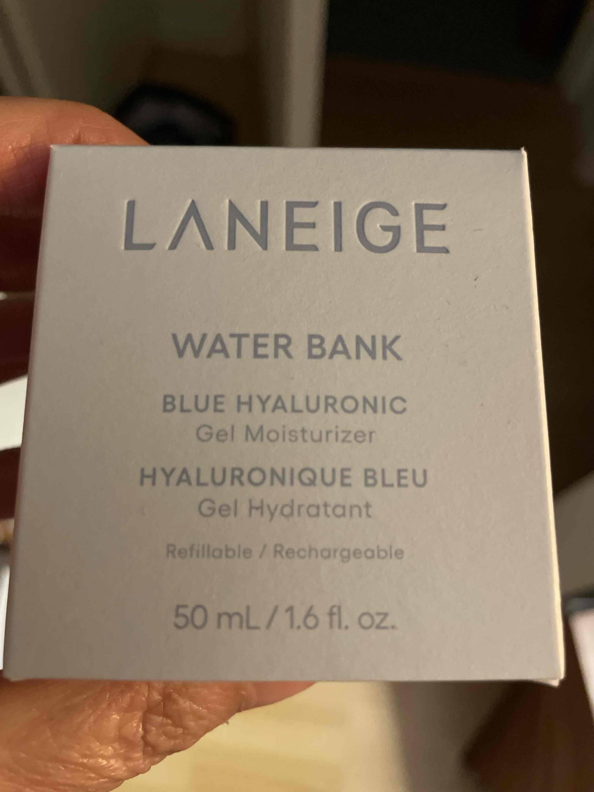 LANEIGE - Water bank Hyaluronique bleu - Gel hydratant