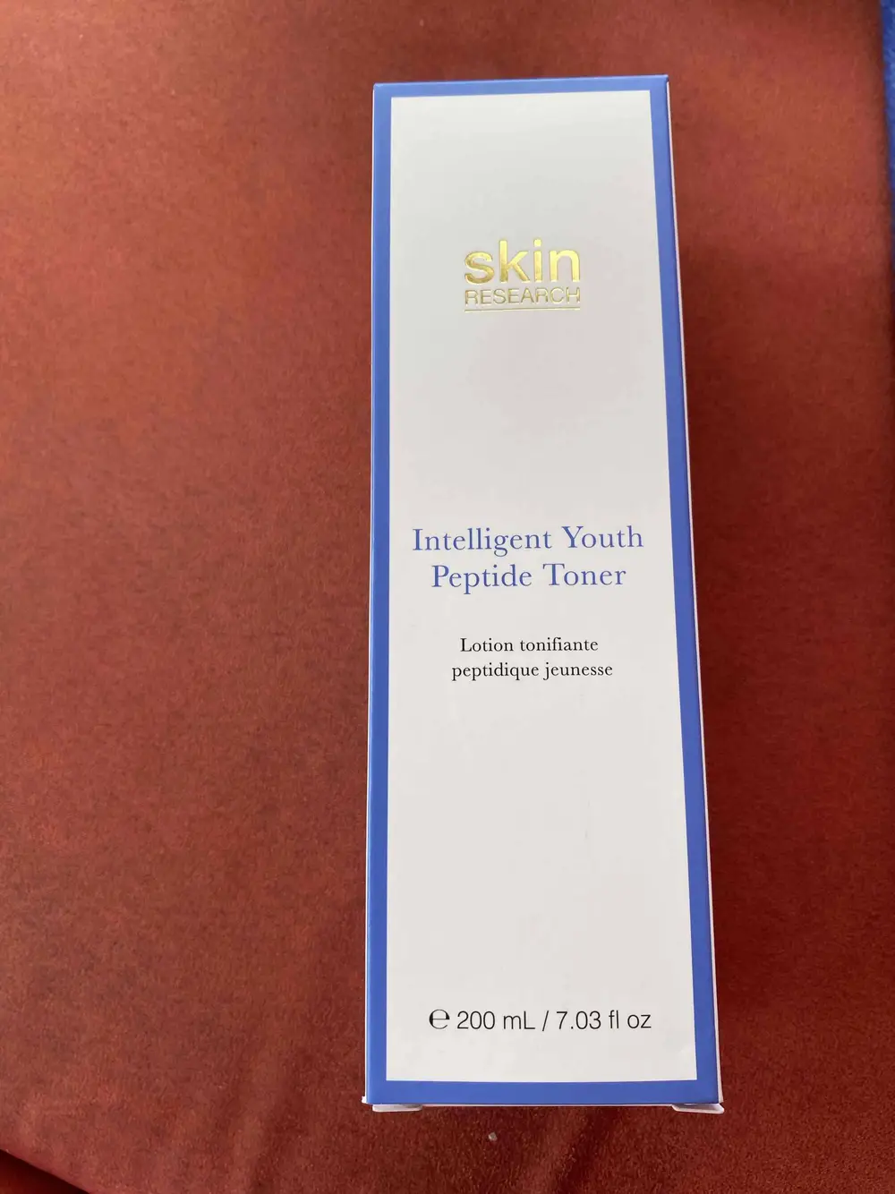 SKIN RESEARCH - Lotion tonifiante peptidique jeunesse