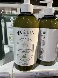 CÉLIA BEAUTÉ - Lait corporel a l’huile d’olive bio