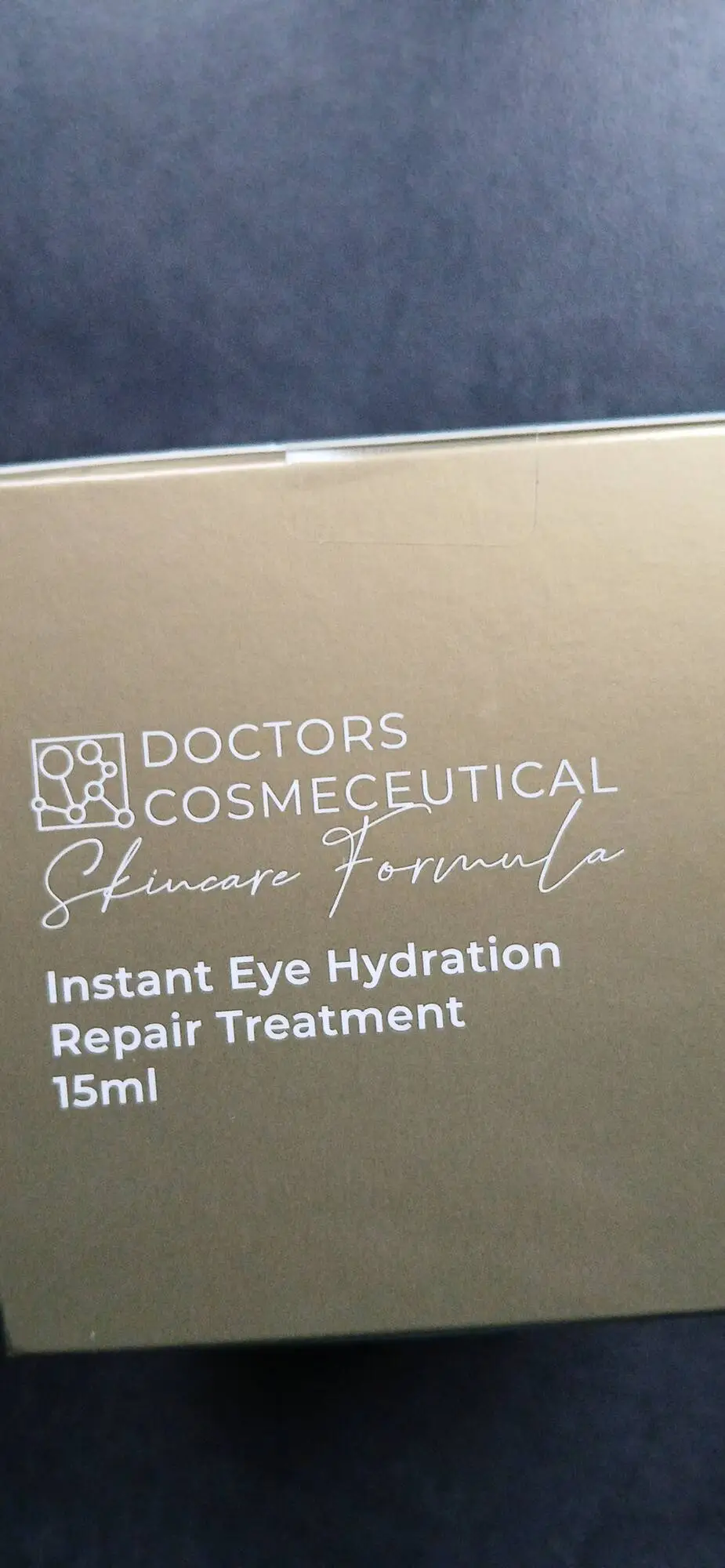 DOCTORS COSMECEUTICAL - Instant eye hydration repair treatment