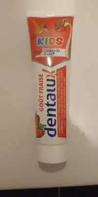 DENTALUX - Dentifrice kids goût fraise moins de 6 ans