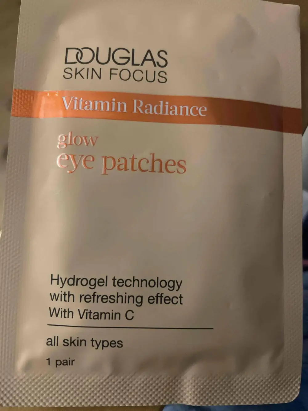 DOUGLAS - Glow eye patches vitamin radiance