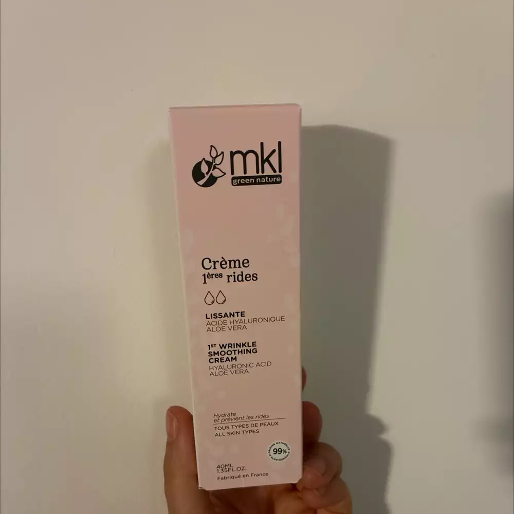 MKL - Crème 1ères rides lissante
