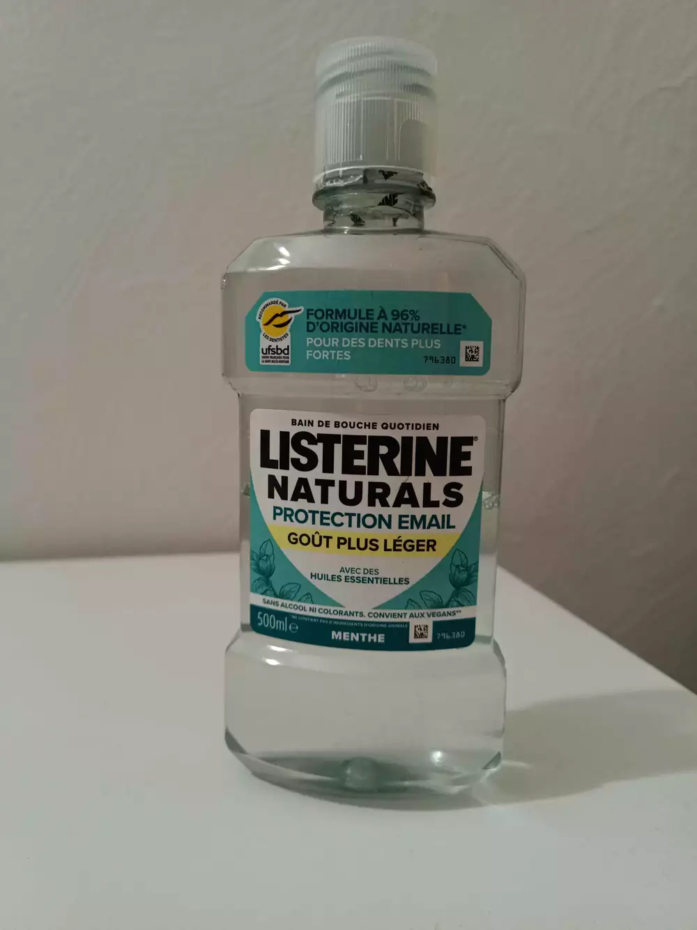 LISTERINE NATURALS - Protection email - Bain de bouche goût plus léger menthe