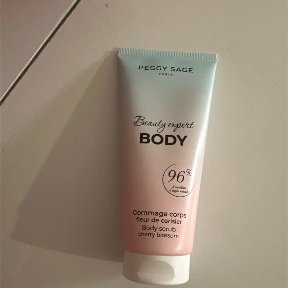 PEGGY SAGE - Beauty expert body - Gommage corps fleur de cerisier