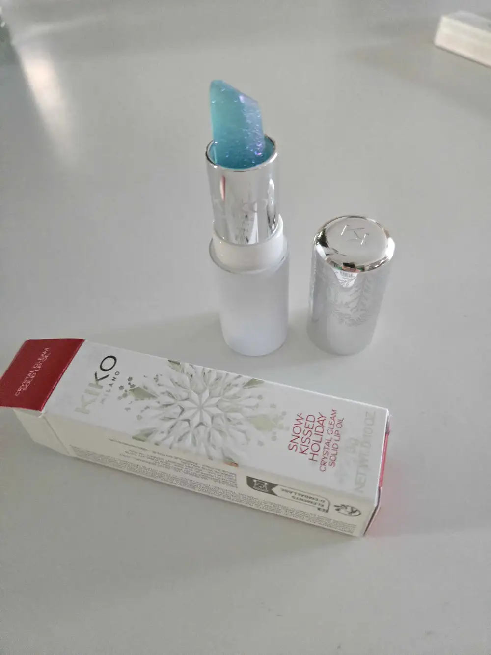 KIKO - Snow kissed holiday - Crystal gleam solid lip oil