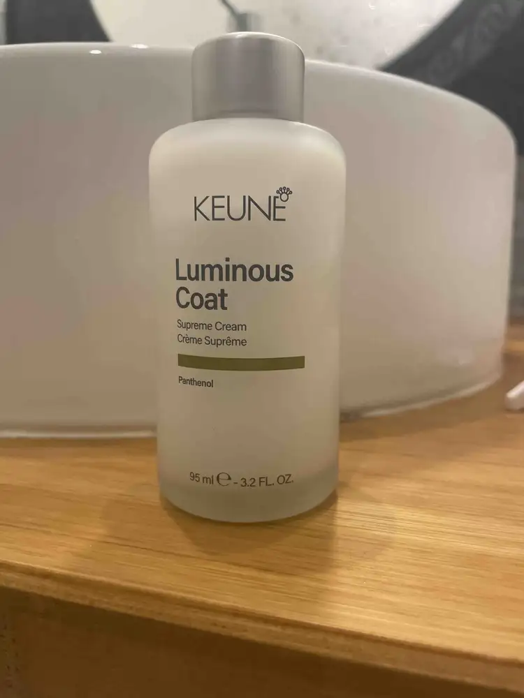 KEUNE - Luminous coat - Crème suprême