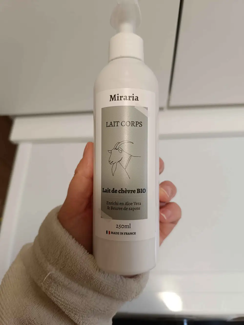 MIRARIA - Lait de chèvre bio - Lait corps