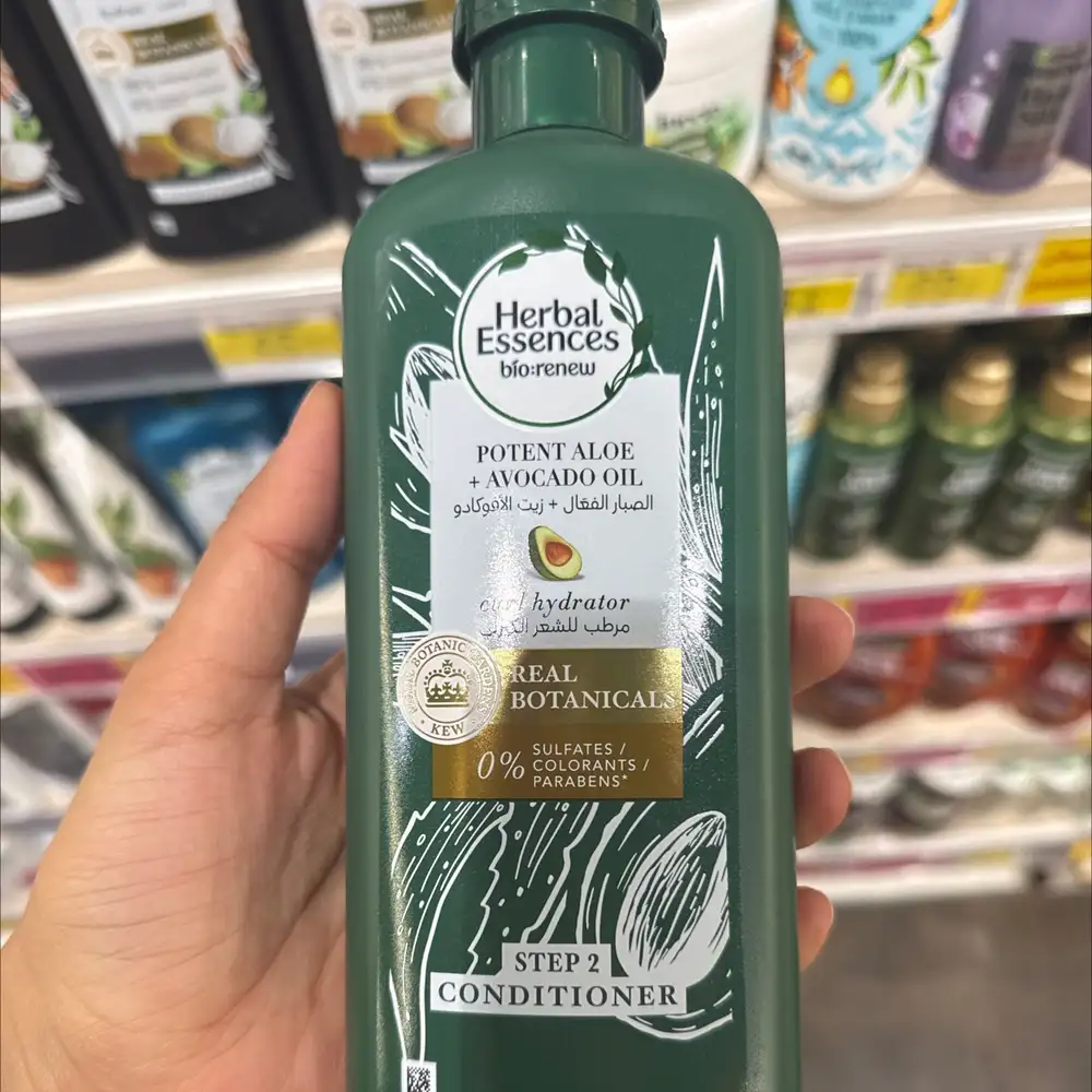 HERBAL ESSENCES - Potent aloe + avocado real botanicals - Step 2 conditioner