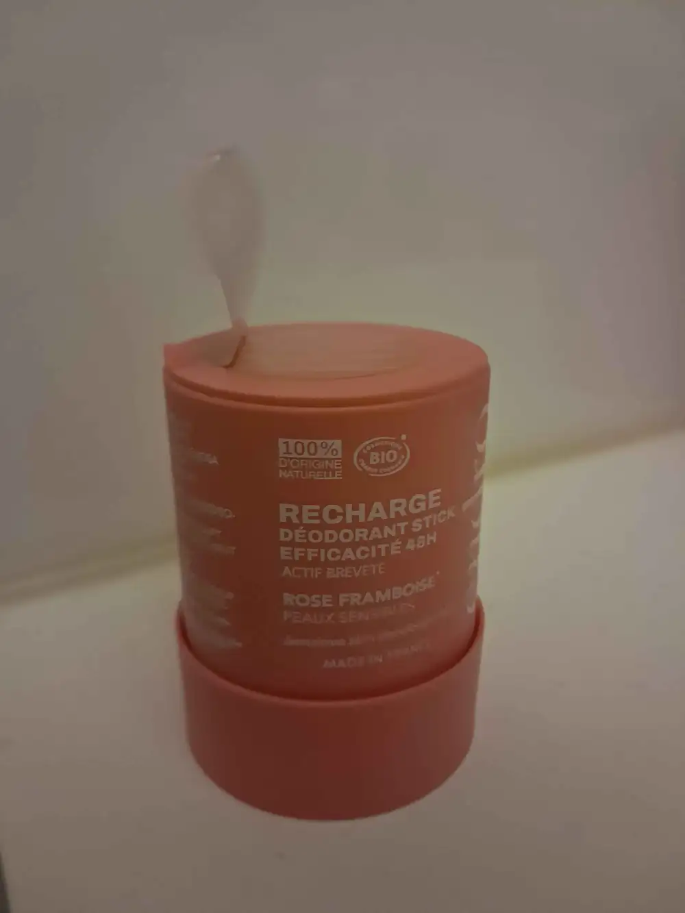 ENDRO - Recharge déodorant stick efficacité 48h rose framboise