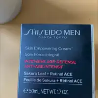 SHISEIDO MEN - Anti-âge intensif - Soin force integral