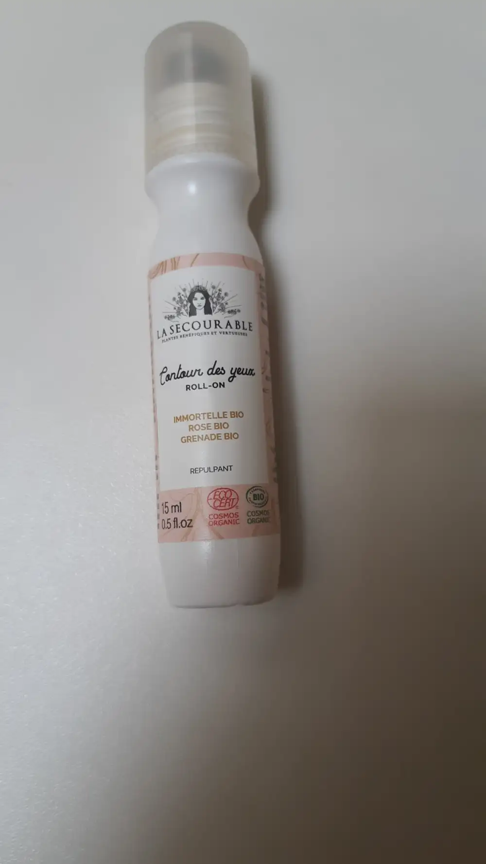 LA SECOURABLE - Immortelle rose grenade bio - Contour des yeux