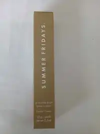 SUMMER FRIDAYS - Baume à lèvres vanille