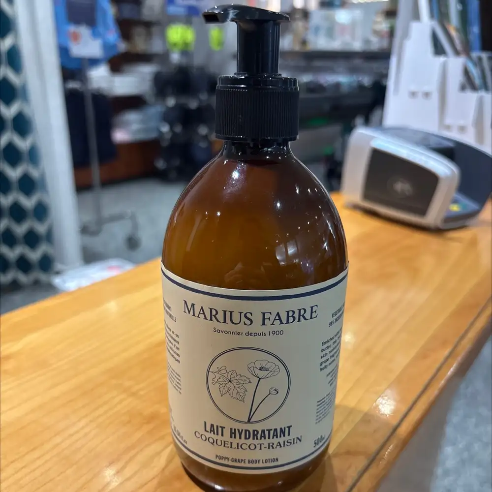 MARIUS FABRE - Lait hydratant coquelicot-raisin