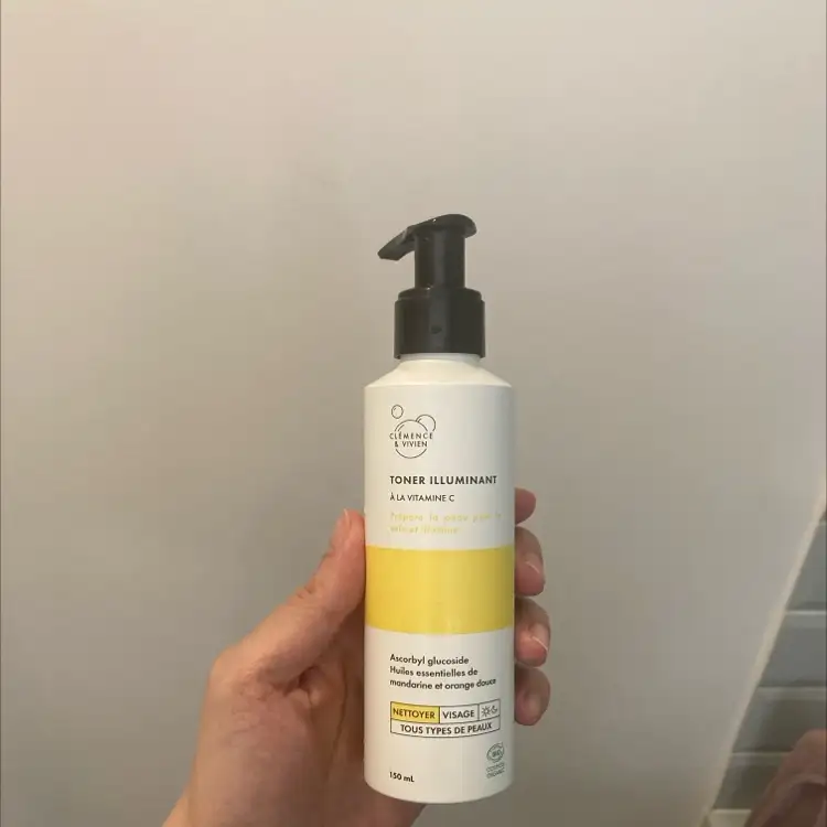 CLEMENCE ET VIVIEN - Toner illuminant à la vitamine C