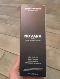NOVARA -  Coloration brune - Shampooing