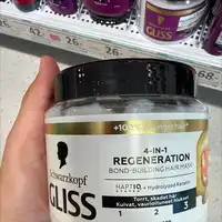 SCHWARZKOPF - Gliss 4-in-1 regeneration - Bond-building hair mask