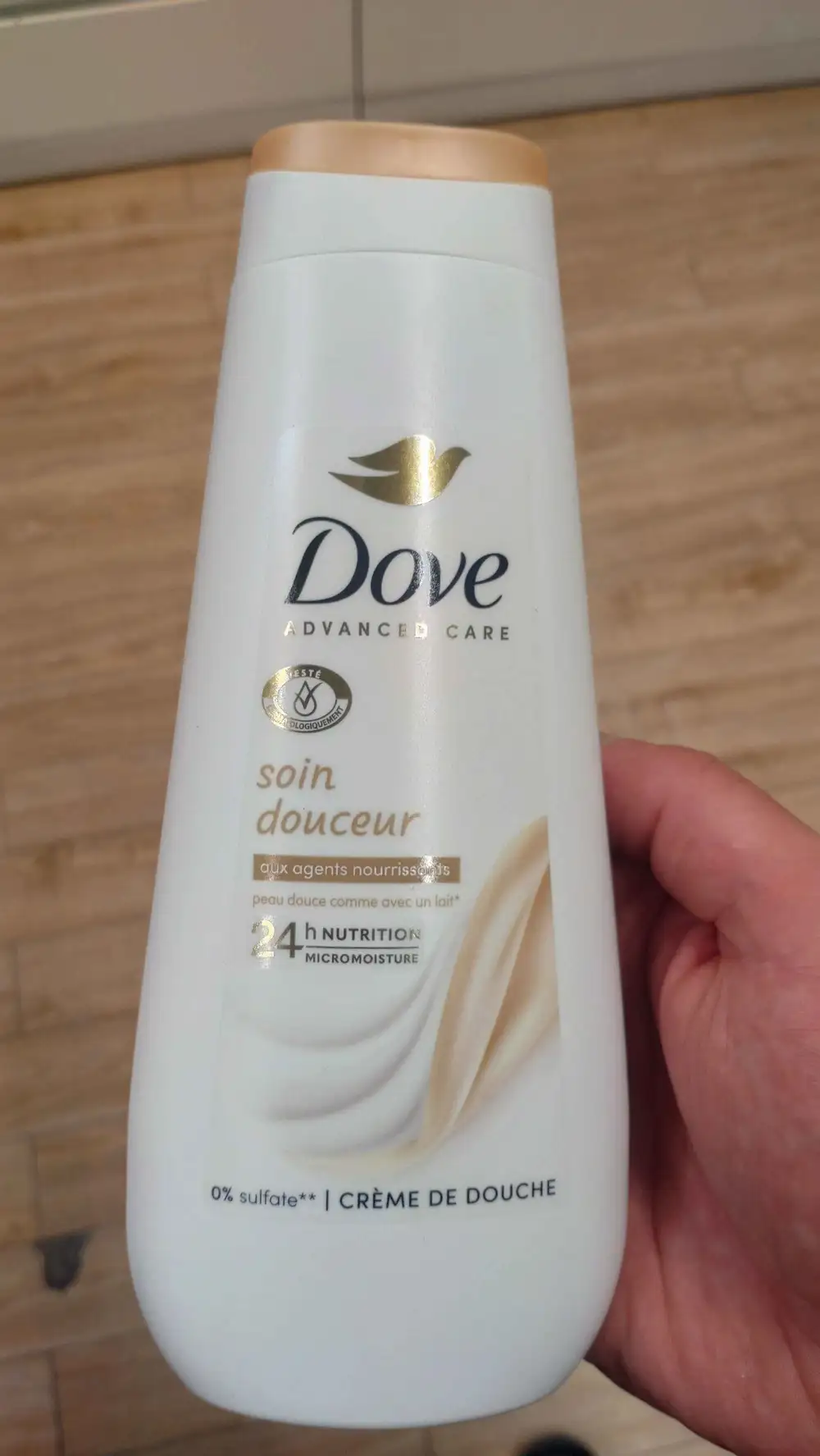 DOVE - Crème de douche soin douceur