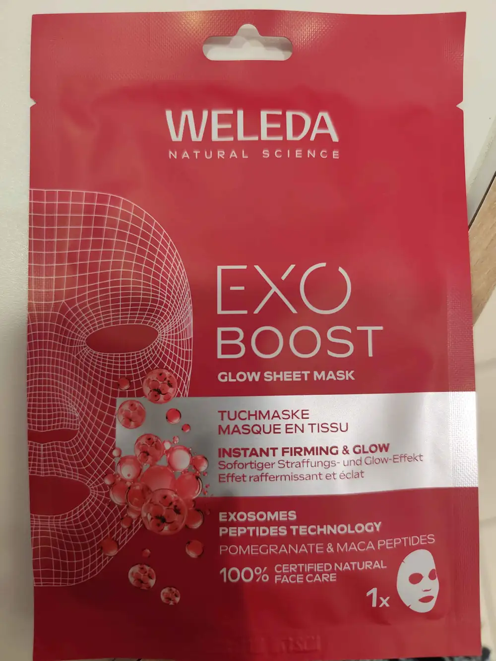 WELEDA - Exo boost - Masque en tissu