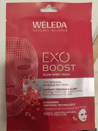 WELEDA - Exo boost - Masque en tissu