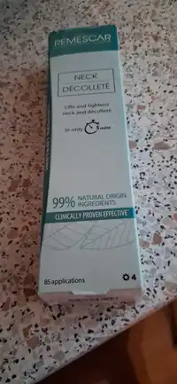 REMESCAR - Instant results - Lifts and tightens neck and décoletté