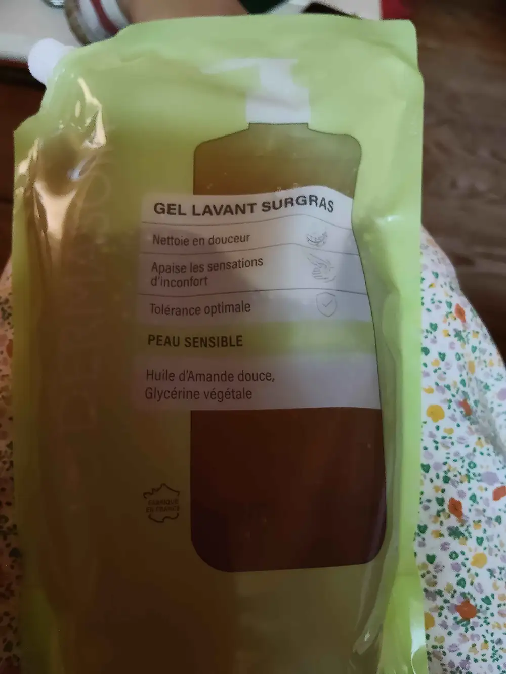 DERMASOIN - Gel lavant surgras peau sensible