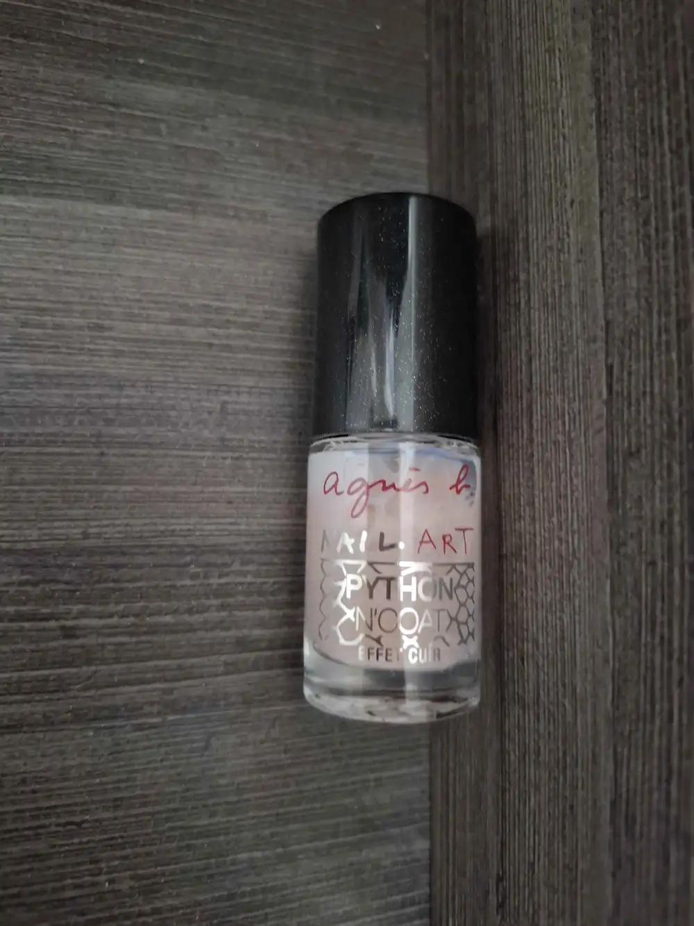 AGNÈS B. - Nail art python n'coat effet cuir