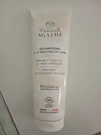 MADEMOISELLE AGATHE - Shampooing à la kératine de laine