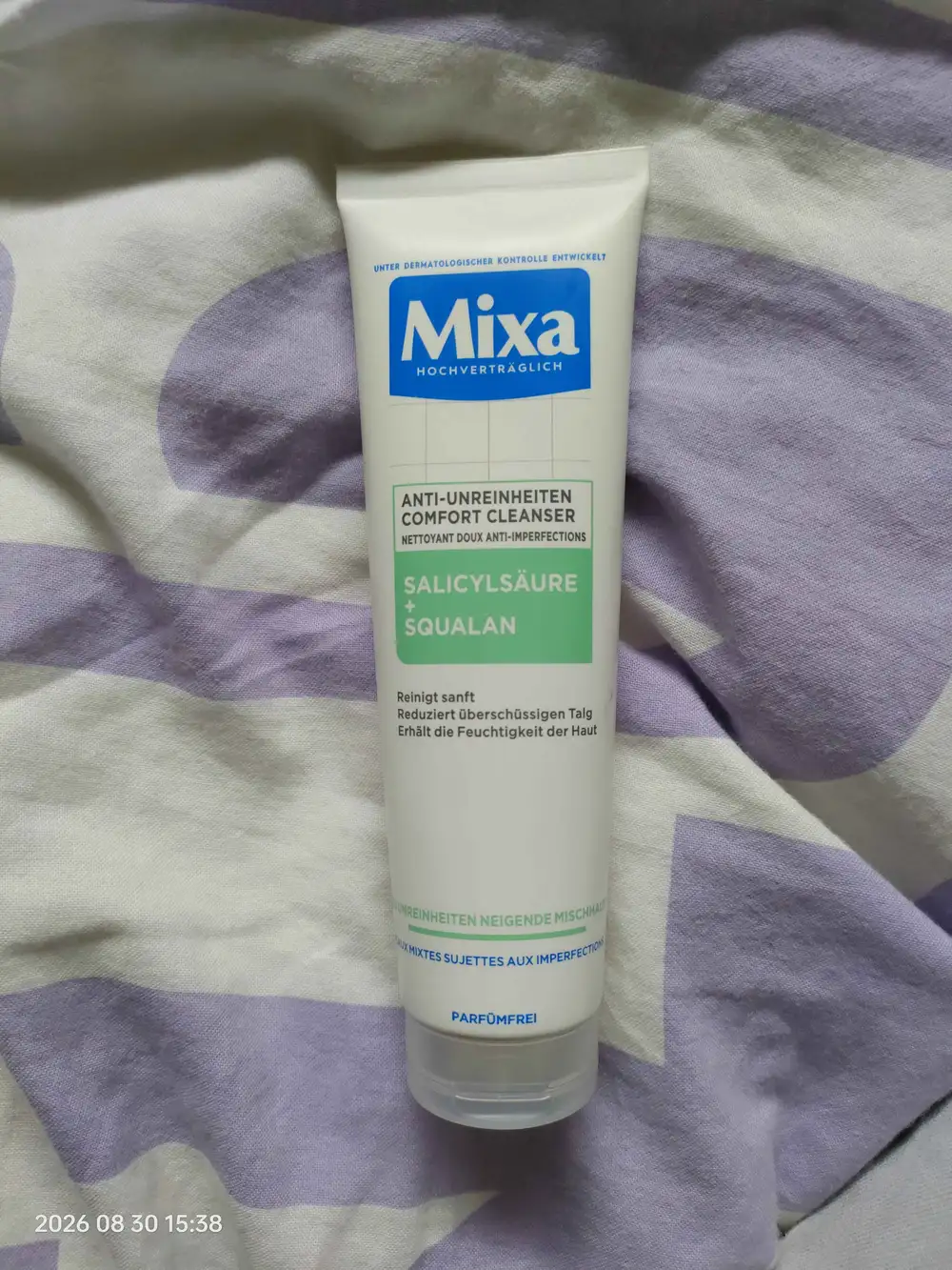 MIXA - Nettoyant doux anti-imperfections