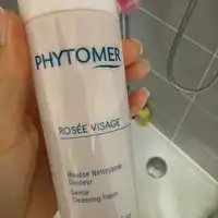 PHYTOMER - Rosé visage - Mousse nettoyante