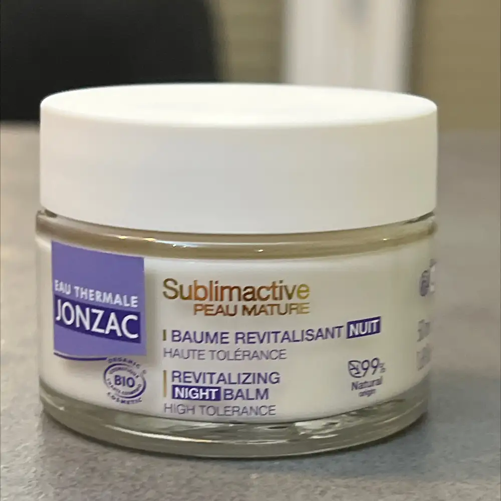 EAU THERMALE JONZAC - Sublimactive peau mature - Baume revitalisante nuit