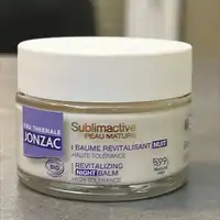 EAU THERMALE JONZAC - Sublimactive peau mature - Baume revitalisante nuit