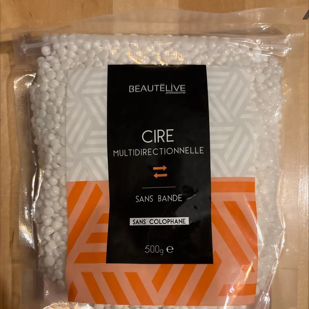 BEAUTÉLIVE - Cire multidirectionnelle sans bande