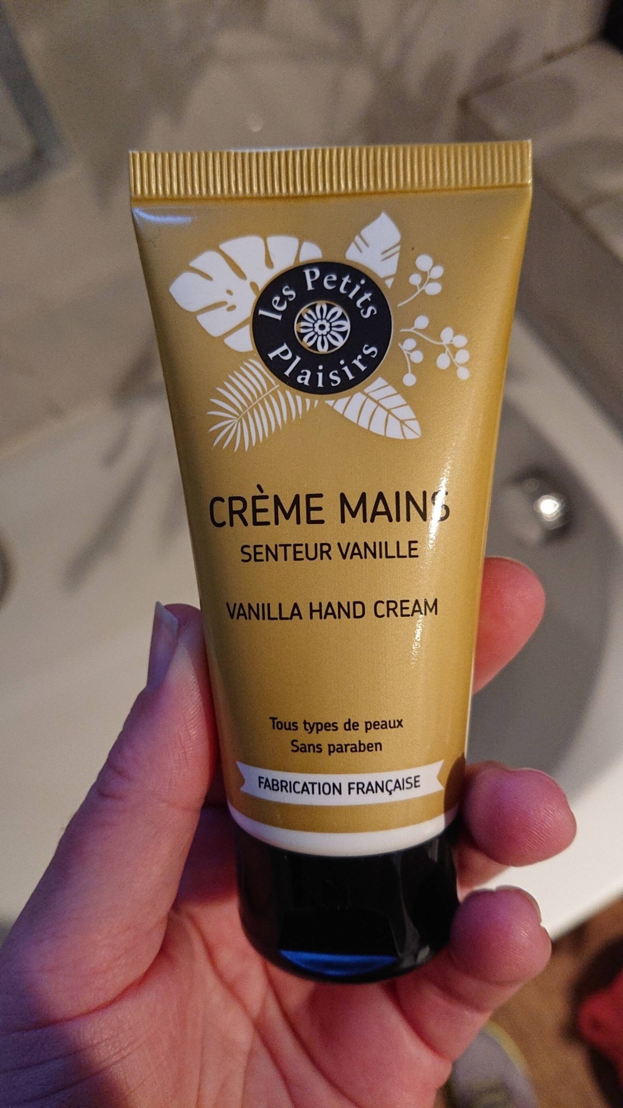 LES PETITS PLAISIRS - Crème mains senteur vanille