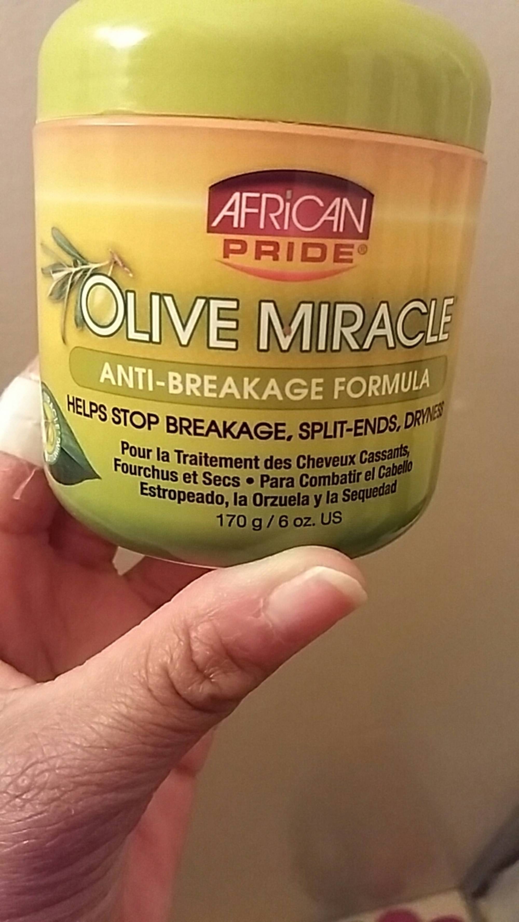 AFRICAN PRIDE - Olive miracle - Anti-breakage formula